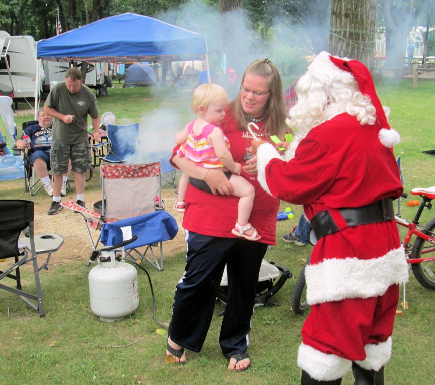 Christmas In July Indian Trails Campground